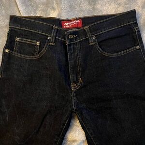 Arizona Jean Company Men's Dark Blue Jeans